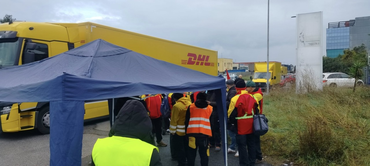 Usb annuncia sciopero e presidio presso DHL a Livorno