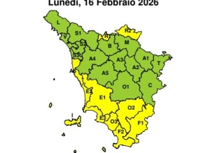 Vento forte e mareggiate in arrivo sulla Toscana