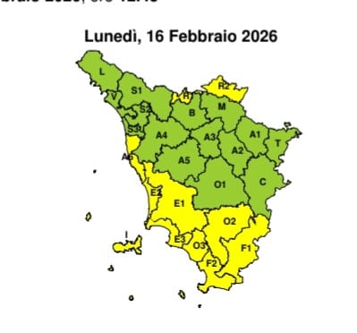 Vento forte e mareggiate in arrivo sulla Toscana